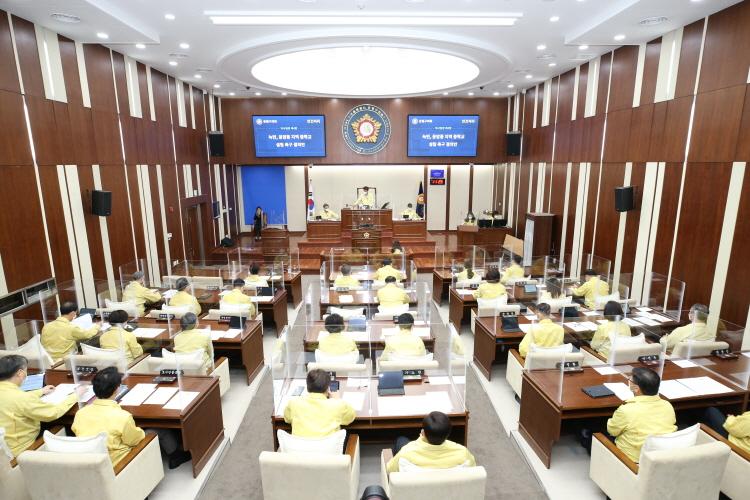 제282회 은평구의회 임시회 제1차 본회의_개회 이미지